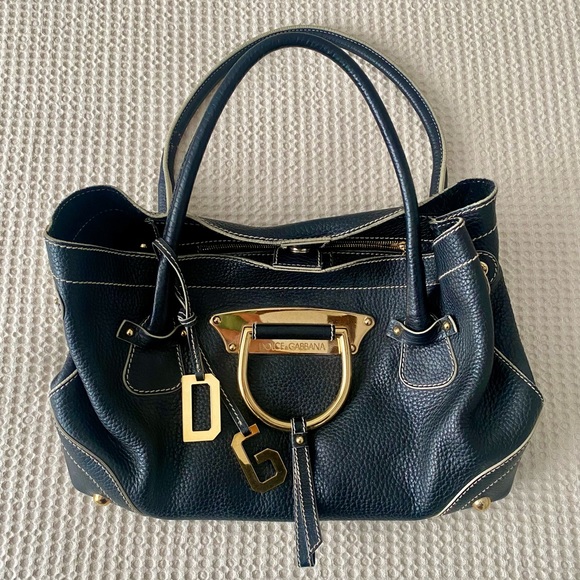 Dolce & Gabbana Leather D-Ring Tote - Picture 3 of 12